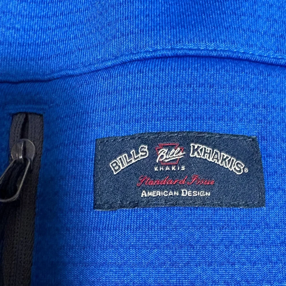 Bills Khakis Men's Blue Vest - Picture 2 of 5